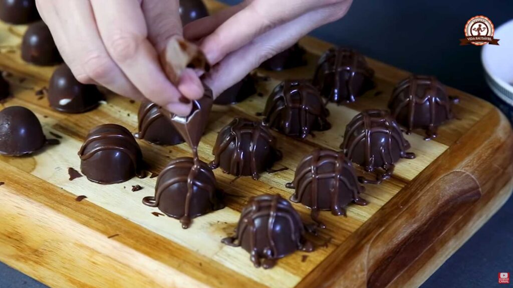 Bombom Fit de Beijinho e Morango