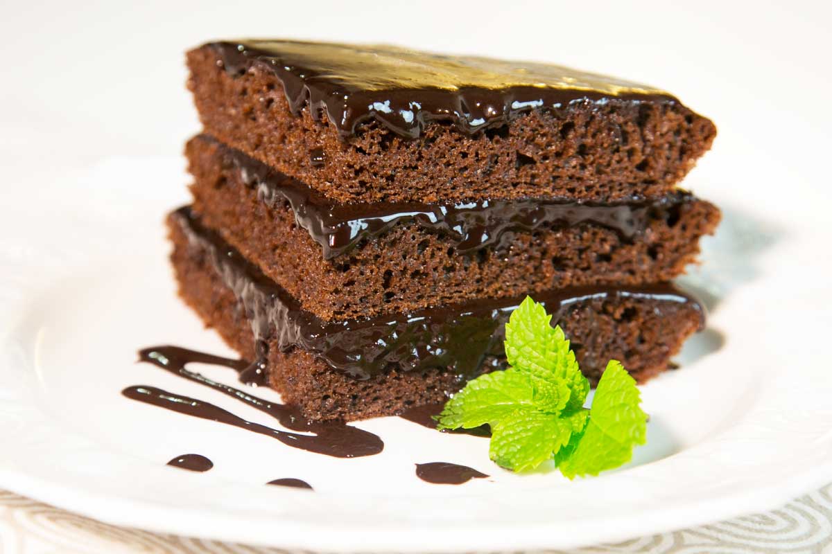 Bolo de Chocolate de Frigideira