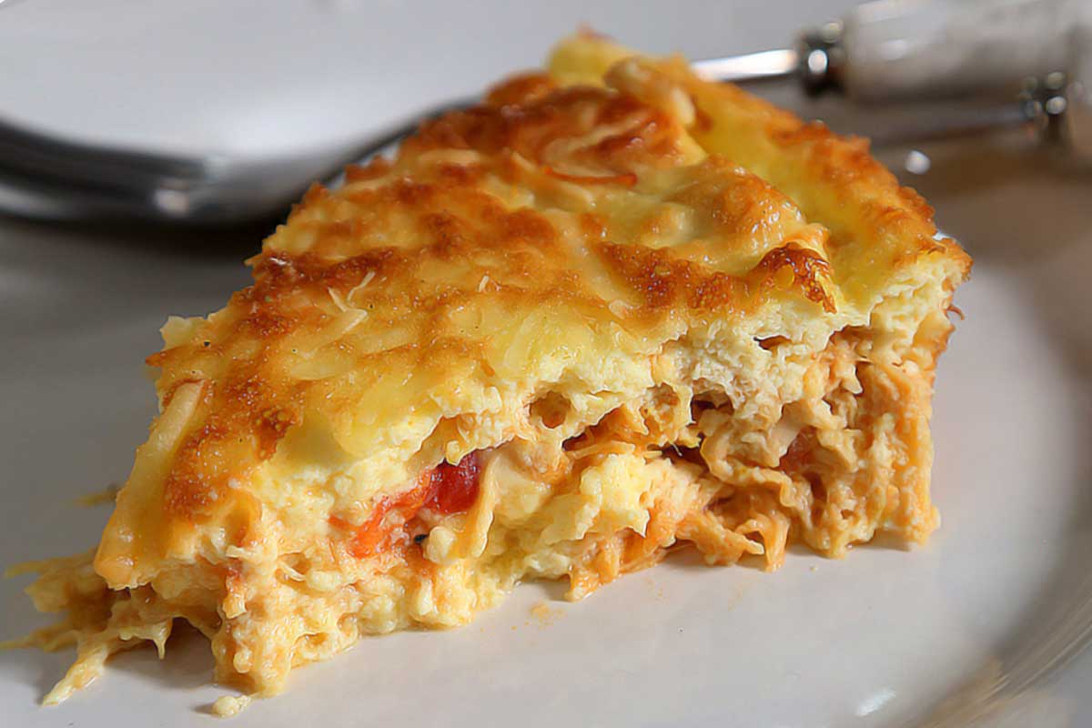 Torta Cremosa de Frango - Torta de Frango