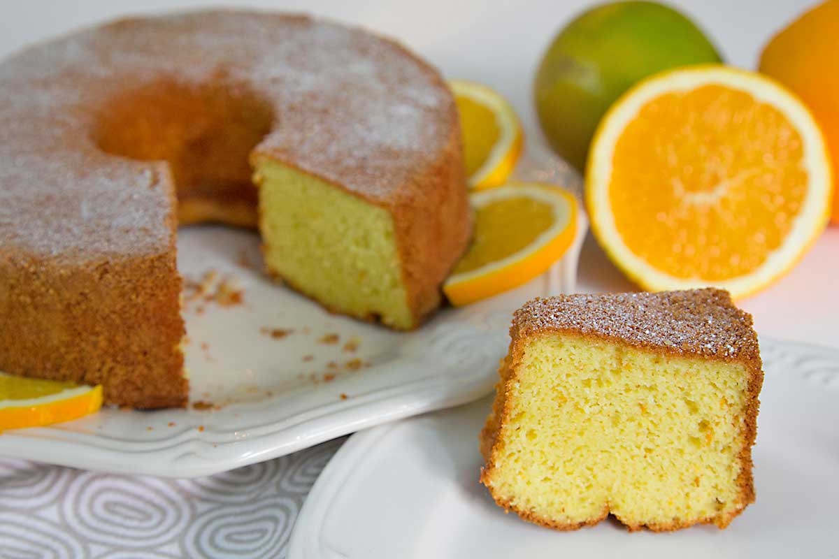 Bolo de Laranja Fofinho