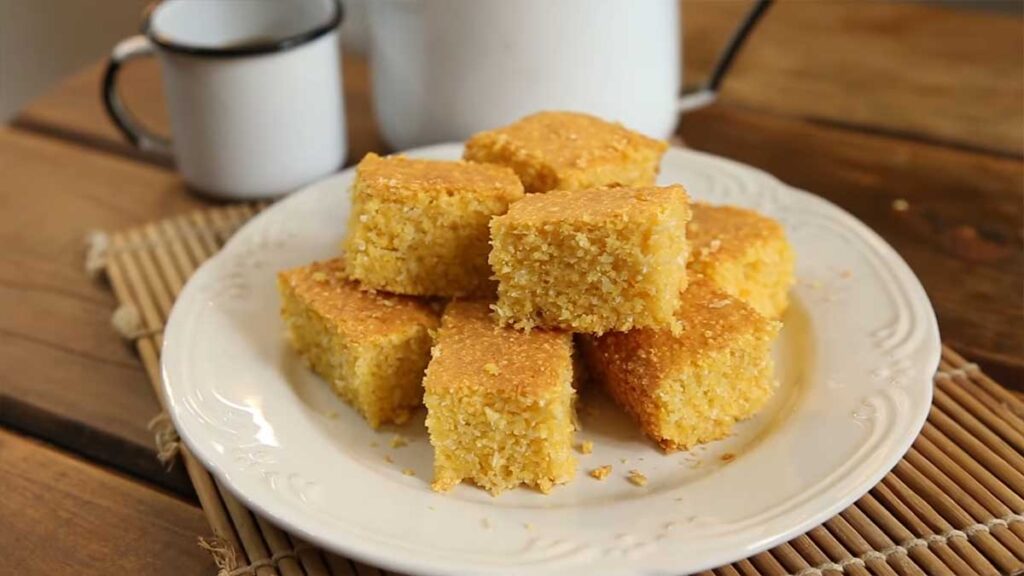 Bolo de Milho com Flocão