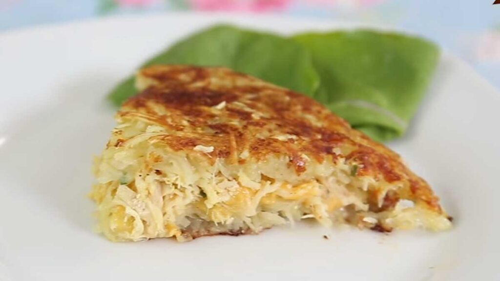 Batata Doce Rosti Recheado com Frango