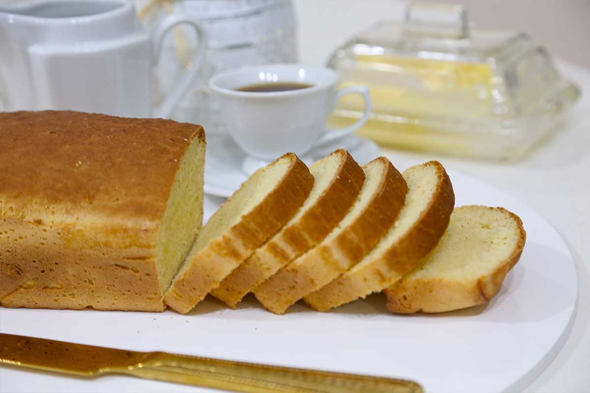 Pão de Forma com Farinha Sem Glúten