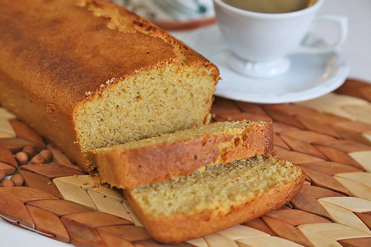 Bolo de Fubá no Liquidificador