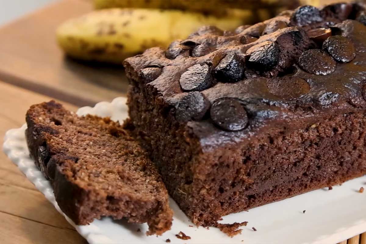 Bolo de Chocolate Saudável