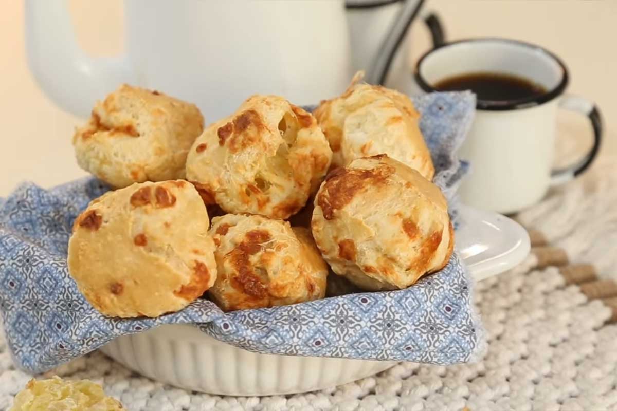Pão de Queijo na Air Fryer