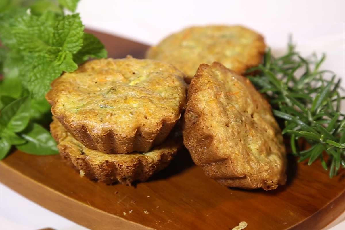 Tortinhas de Cenoura