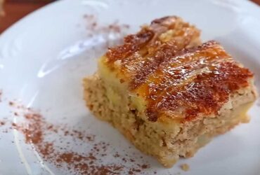 bolo de banana com aveia