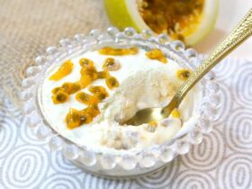 mousse de maracujá