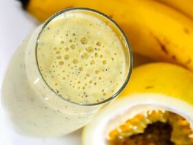 smoothie cremoso pré treino