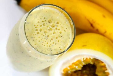 smoothie cremoso pré treino