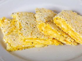 lanche fácil com flocão de milho e tapioca