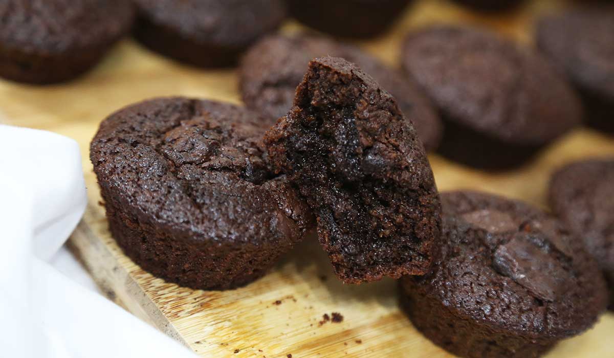 bolinho de chocolate