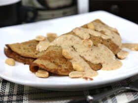 panqueca de amendoim