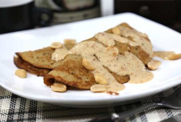 panqueca de amendoim