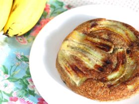 bolo de banana na frigideira