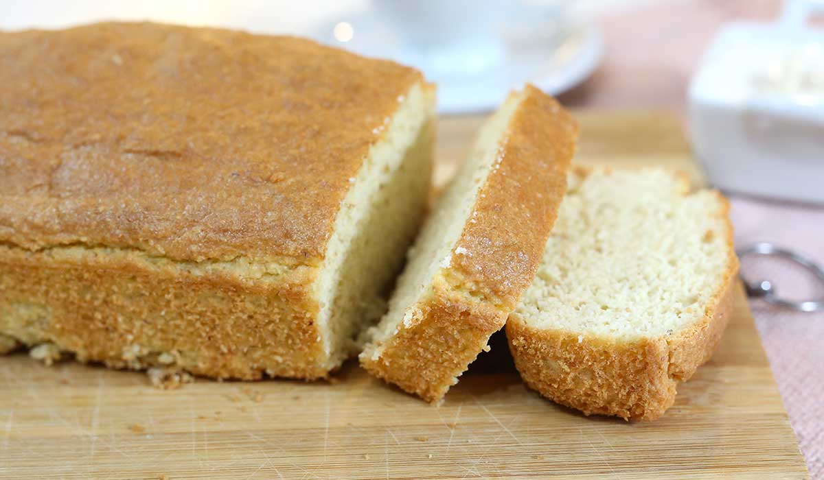 Pão caseiro sem trigo