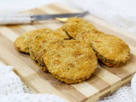 sem fritura: berinjela empanada