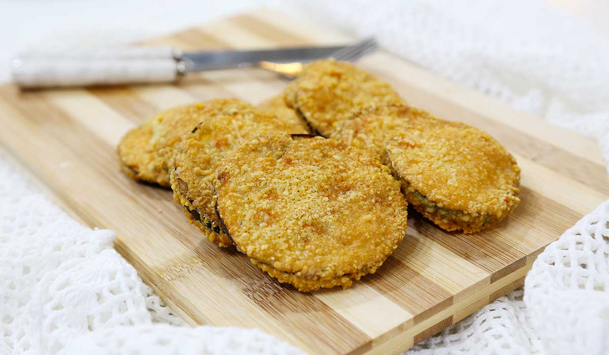 sem fritura: berinjela empanada