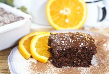 bolo de chocolate com laranja