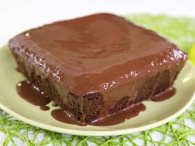 bolo de chocolate sem açúcar