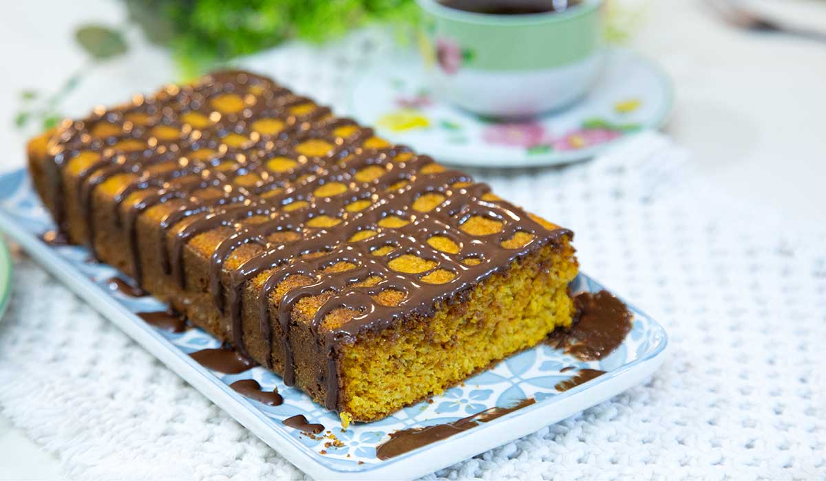 bolo de cenoura