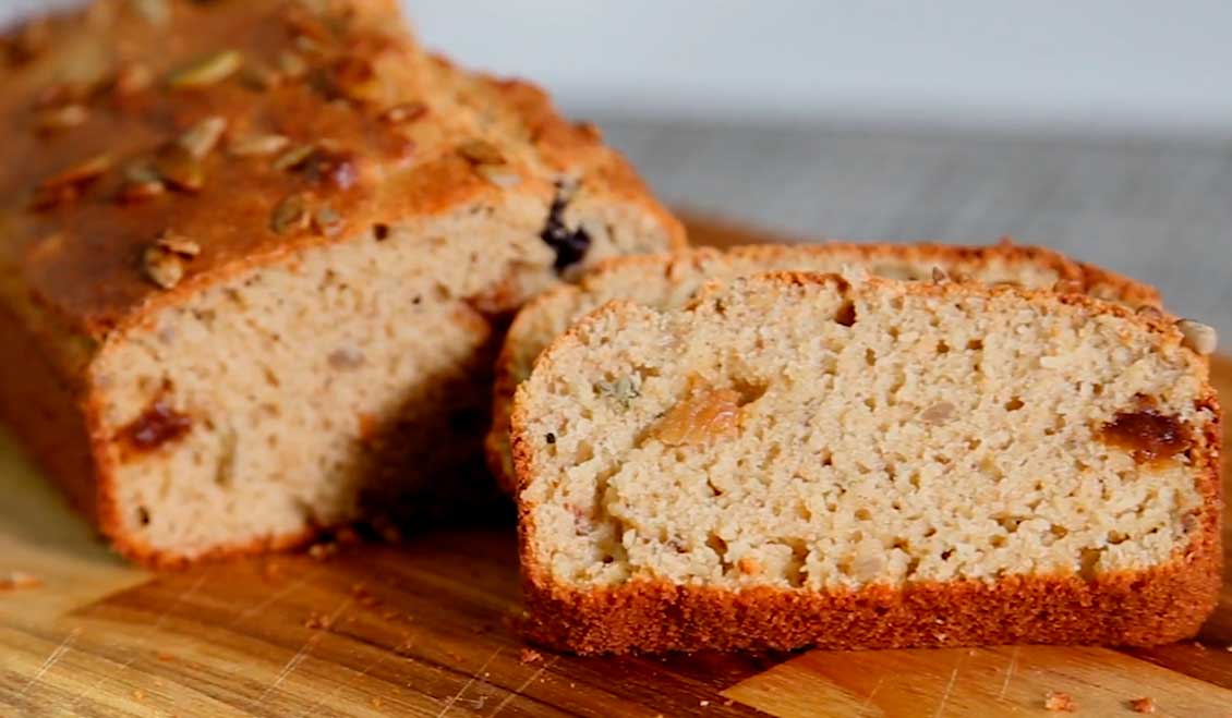 pão de aveia com iogurte