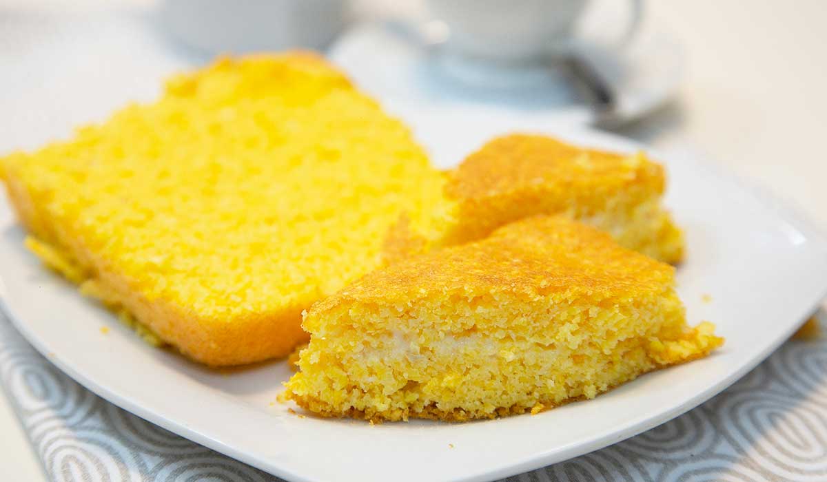 pão de flocão de milho