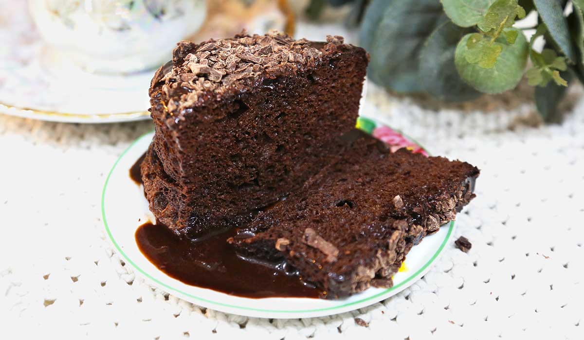 bolo de chocolate