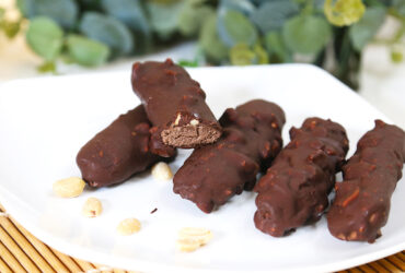sobremesa crocante de chocolate