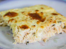 torta de frango low carb