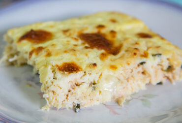 torta de frango low carb