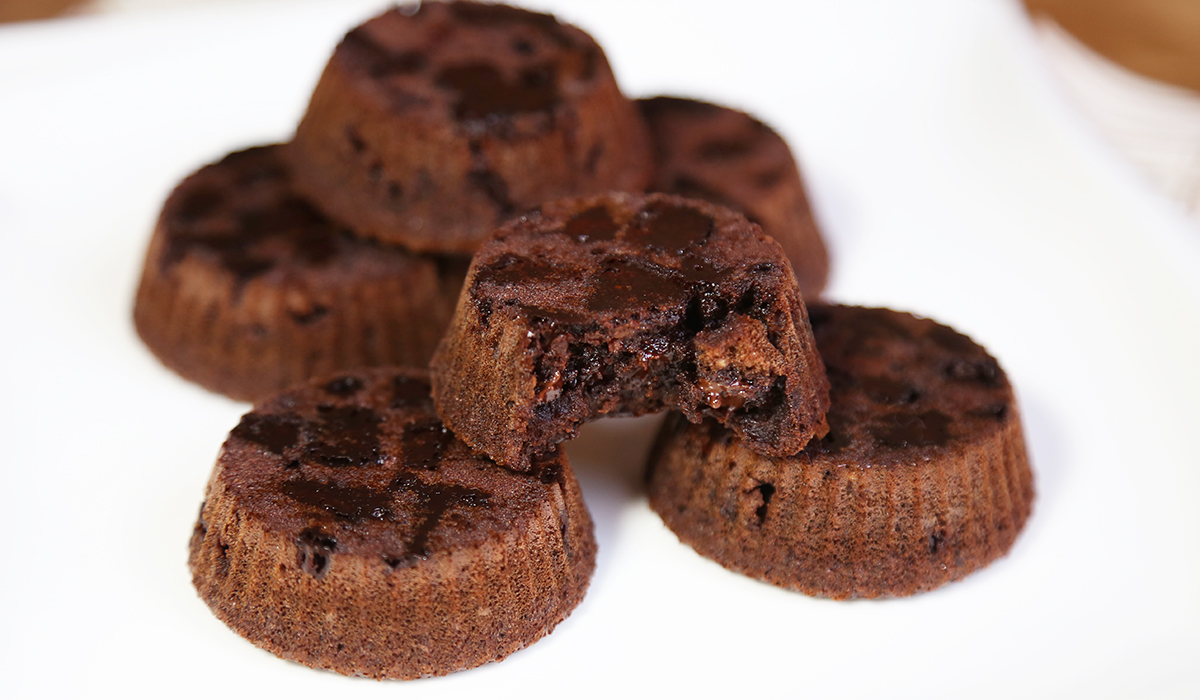 cupcake de brownie