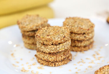 biscoito saudável de banana